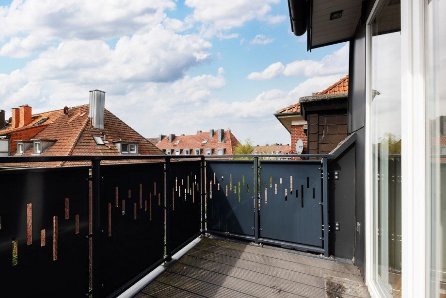 Balkon Maisonettewohnung M�nster