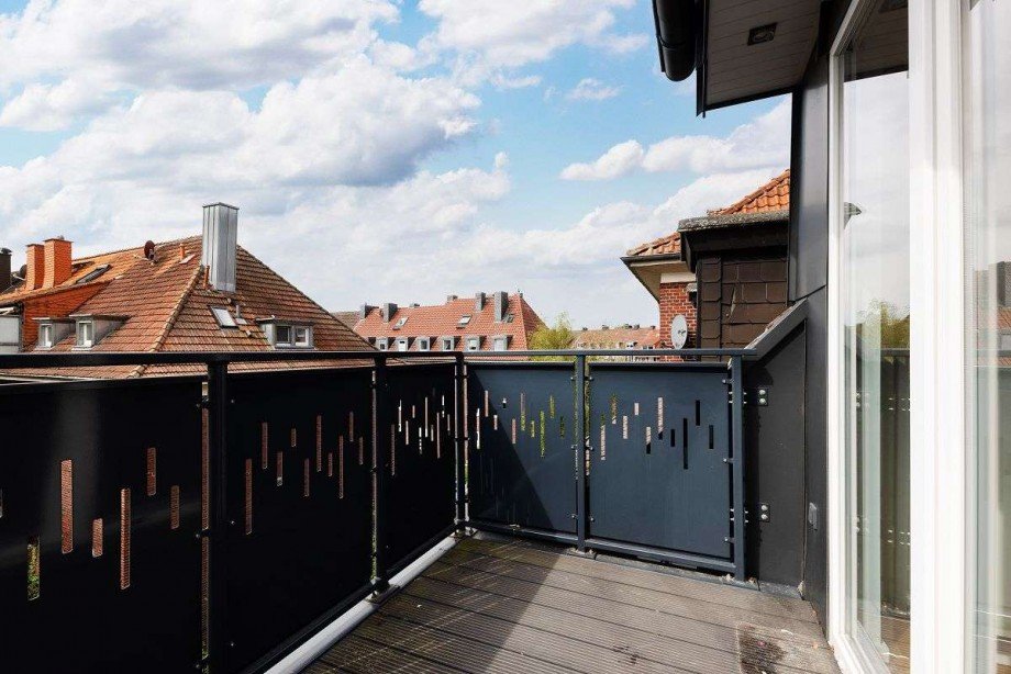 Balkon Maisonettewohnung M�nster