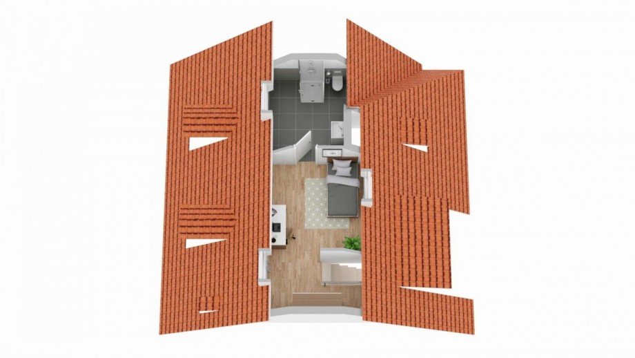 Spitzboden Maisonettewohnung M�nster
