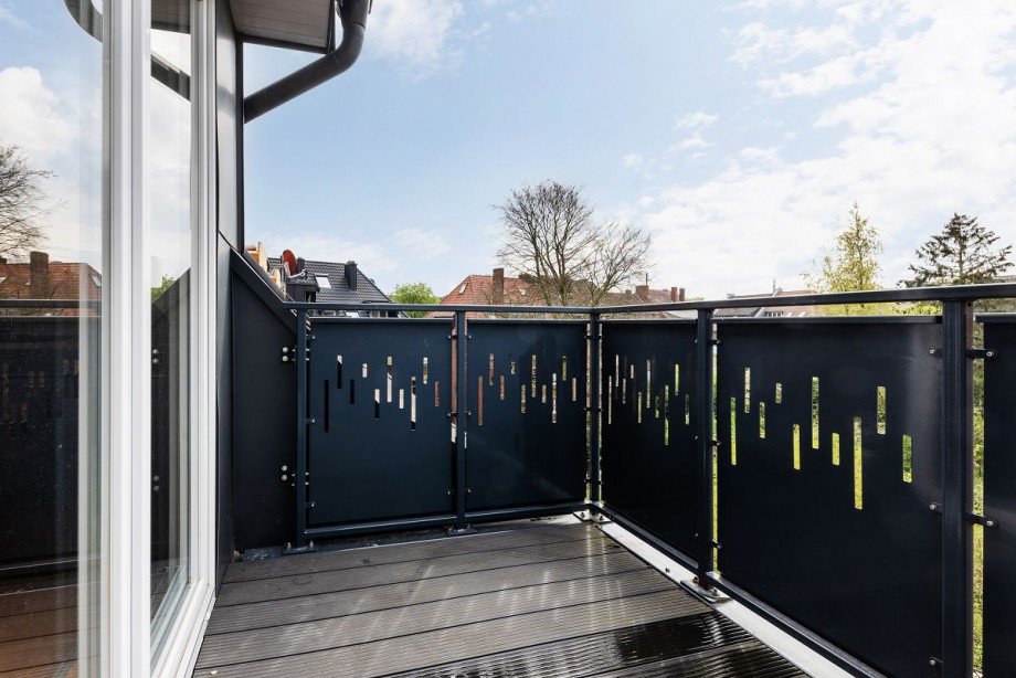 Balkon Maisonettewohnung M�nster